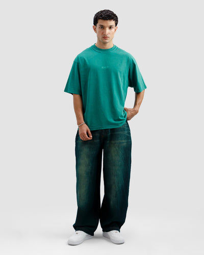 Washed Green Essential Tshirt