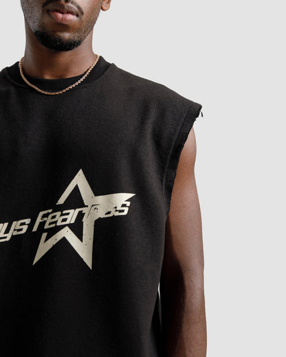 Sleeveless Always Fearless Tshirt