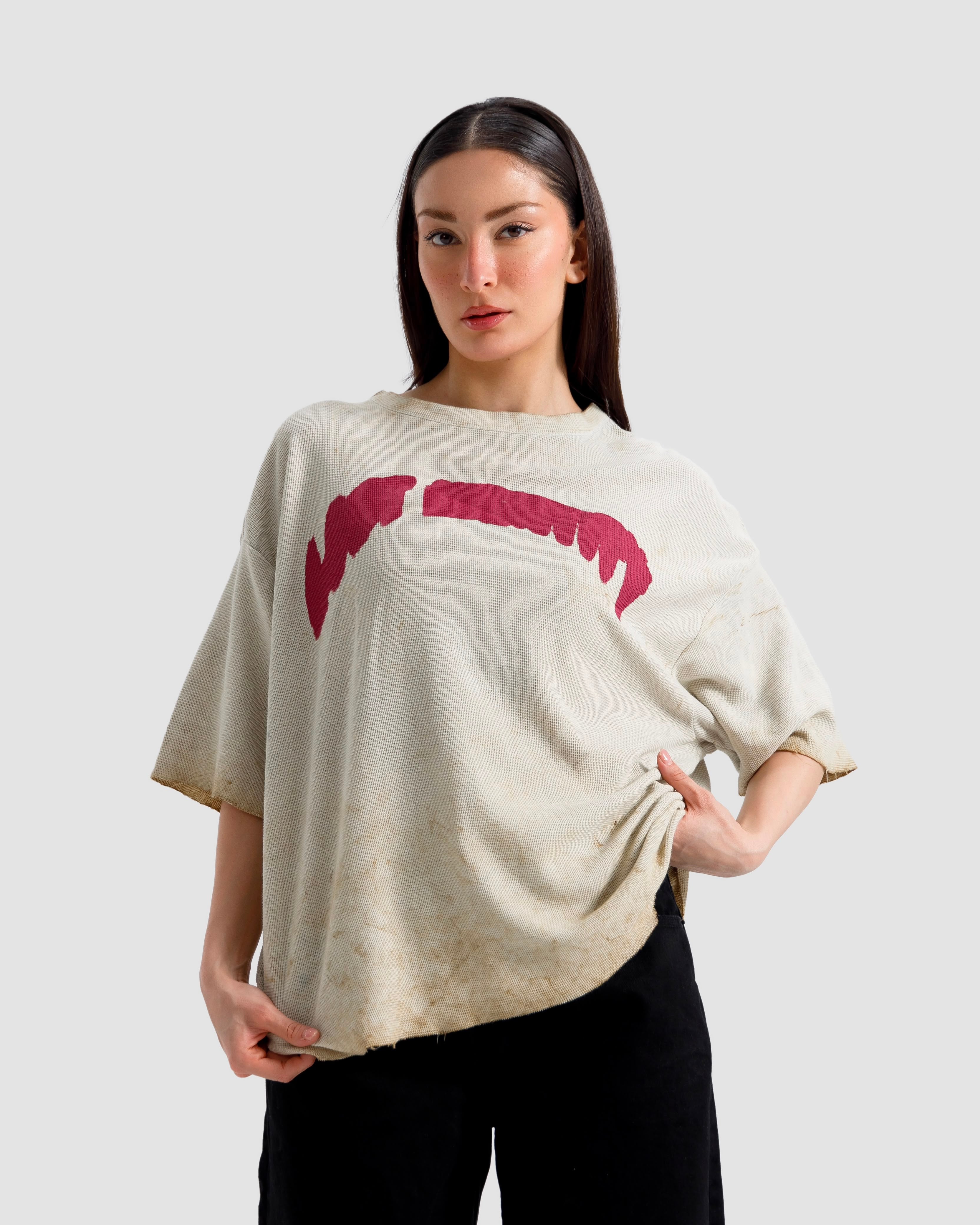 Washed Knit Lost Identity Tshirt