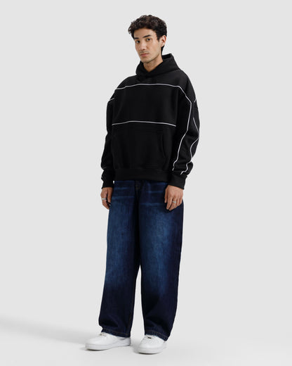 Pipping Detail Hoodie