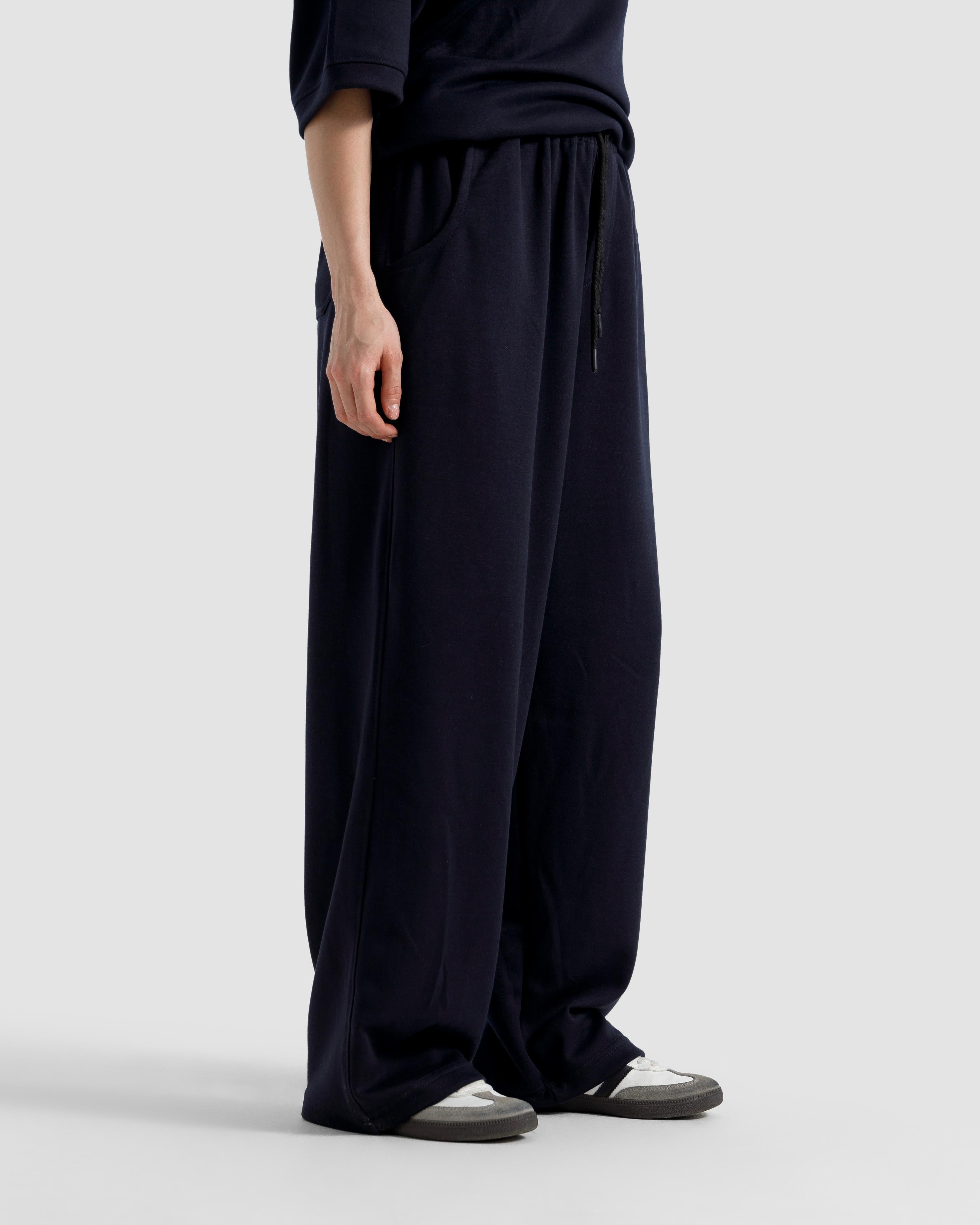 Interlock Baggy Fit Trousers
