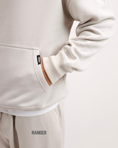 Ash Grey Essential Hoodie
