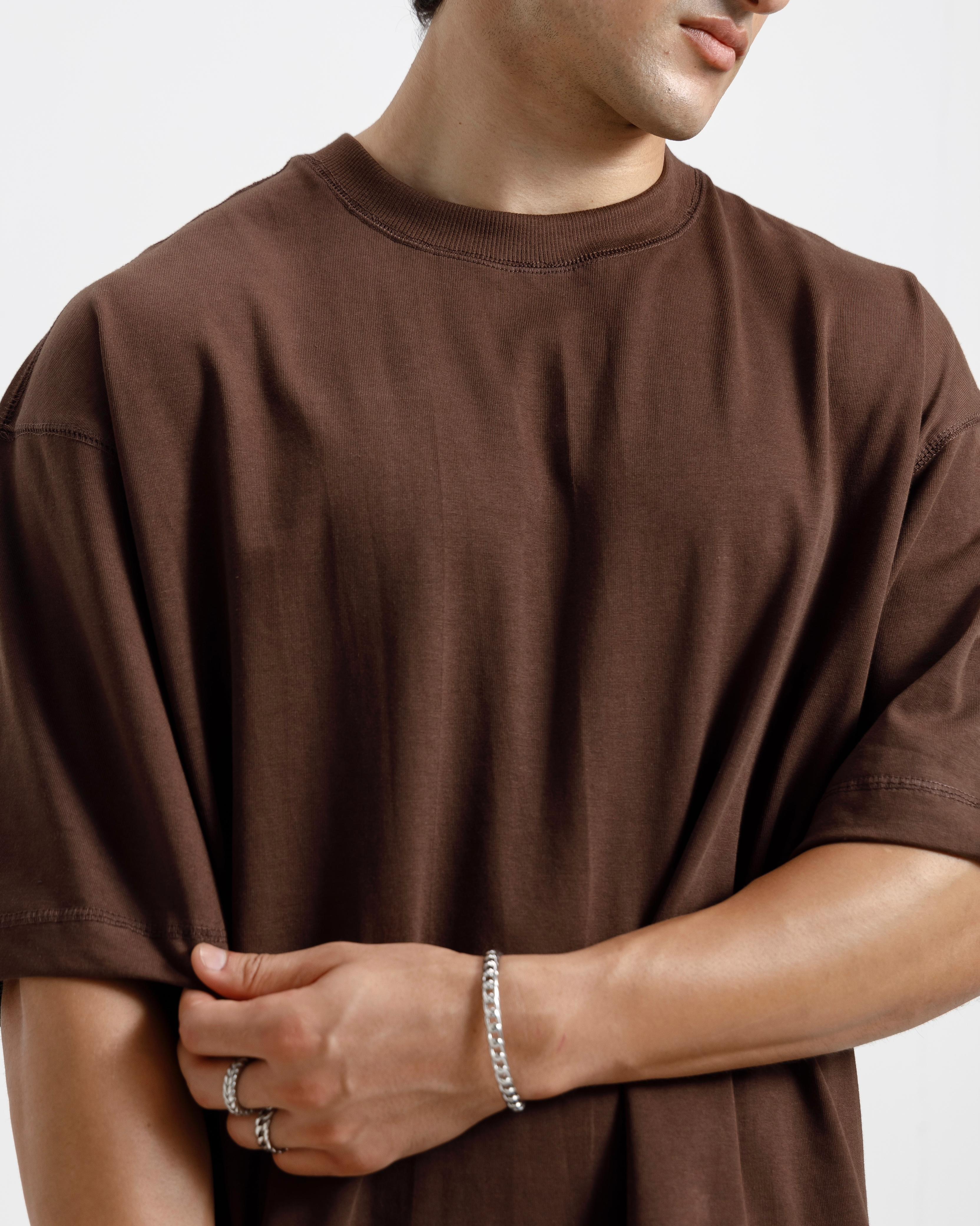 Boxy Seam Detail Basic Essential