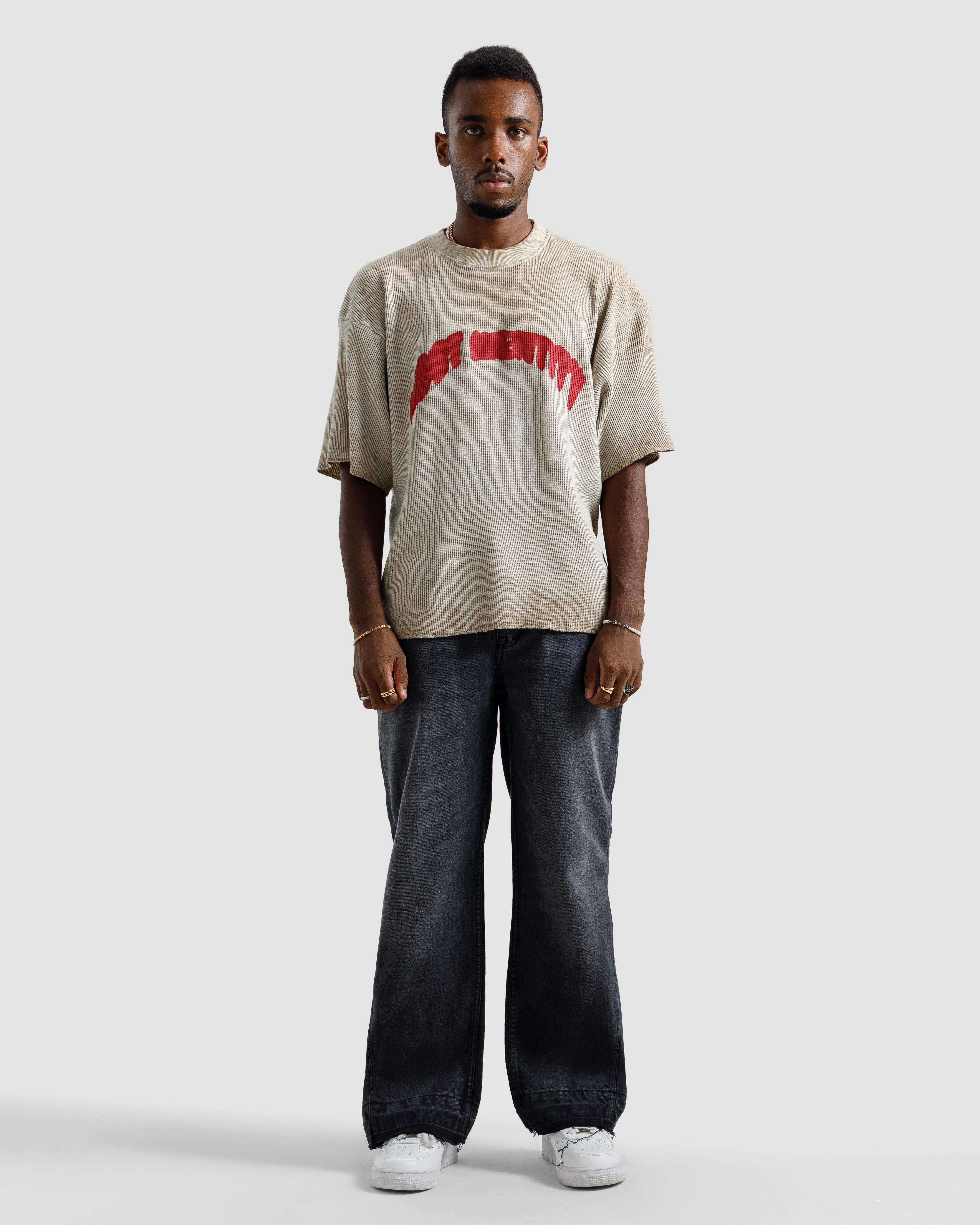 Washed Waffle Lost Identity Tshirt