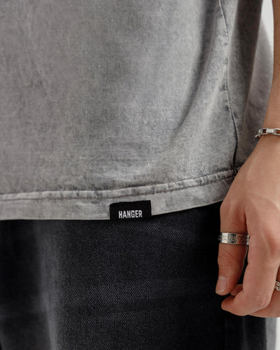 Washed Grey Essential Tshirt