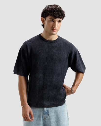 Washed Knit Basic Essential
