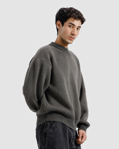 Washed Knitted Sweater