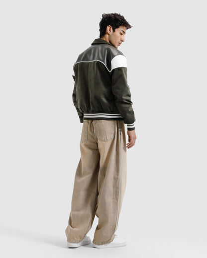 Corduroy Varsity Jacket