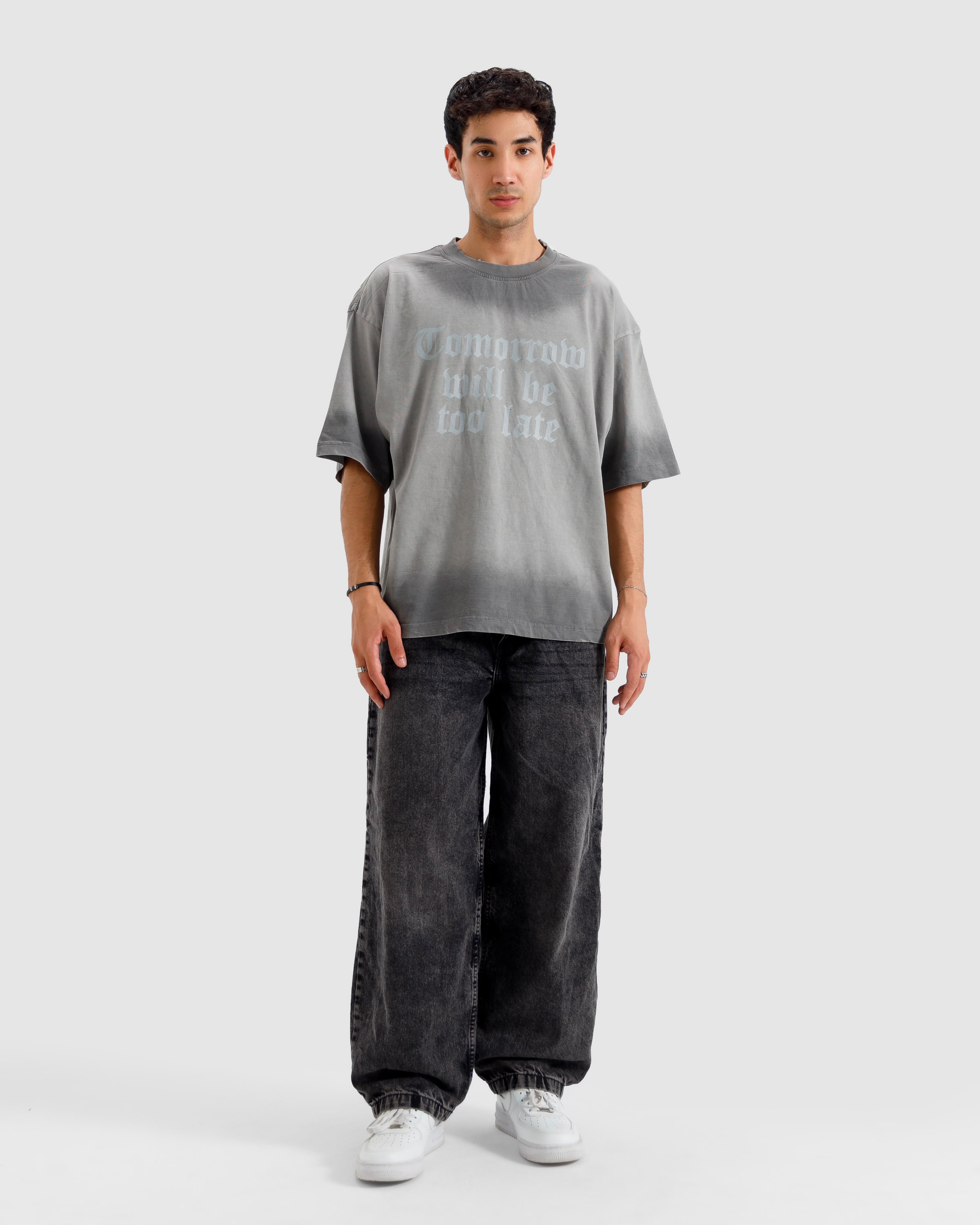 Washed Printed Tshirt