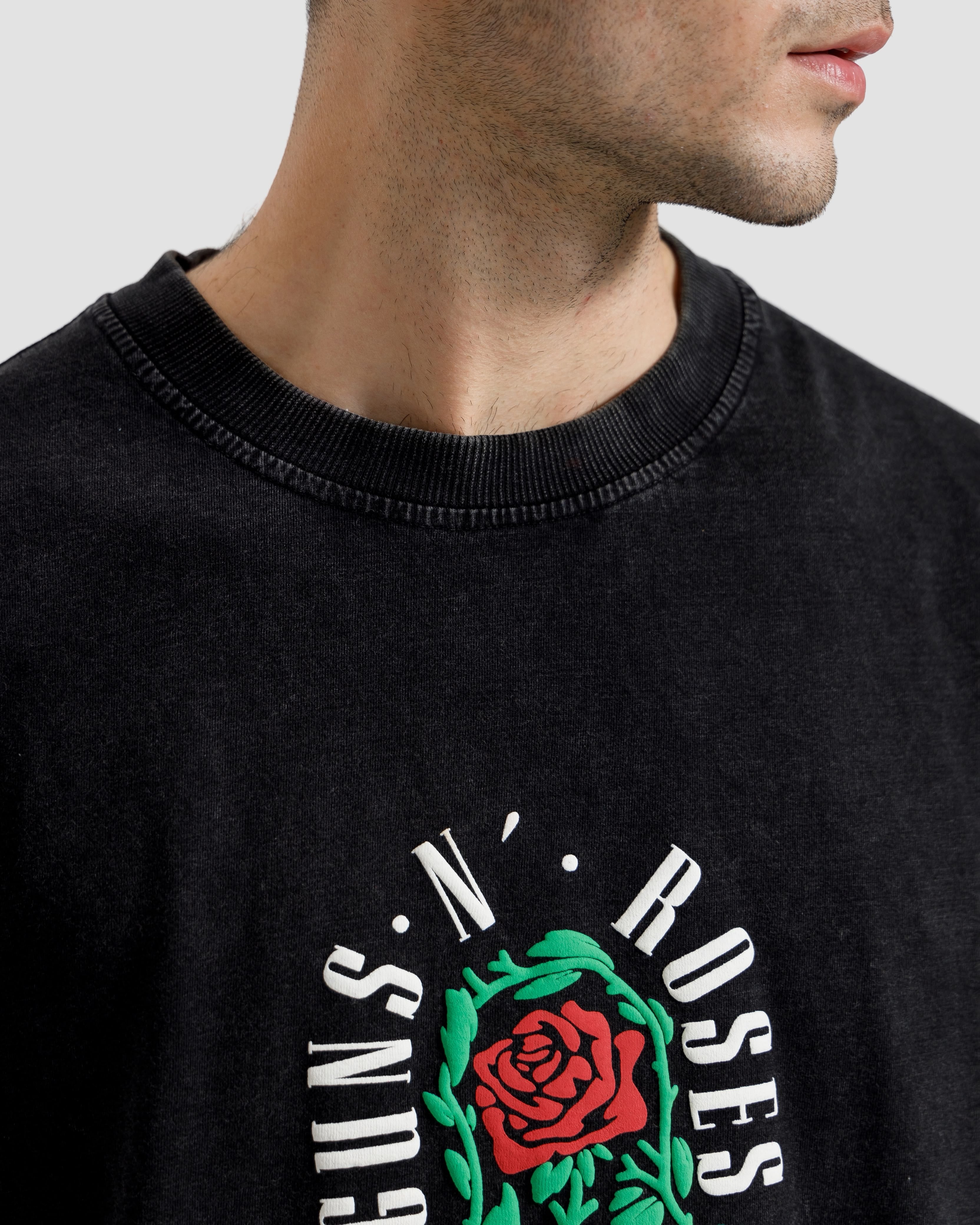 Washed Guns & Roses Tshirt