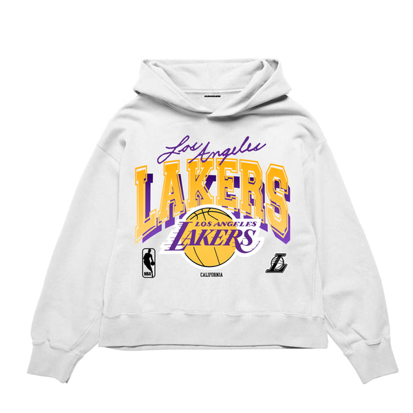 Lakers white hoodie best sale