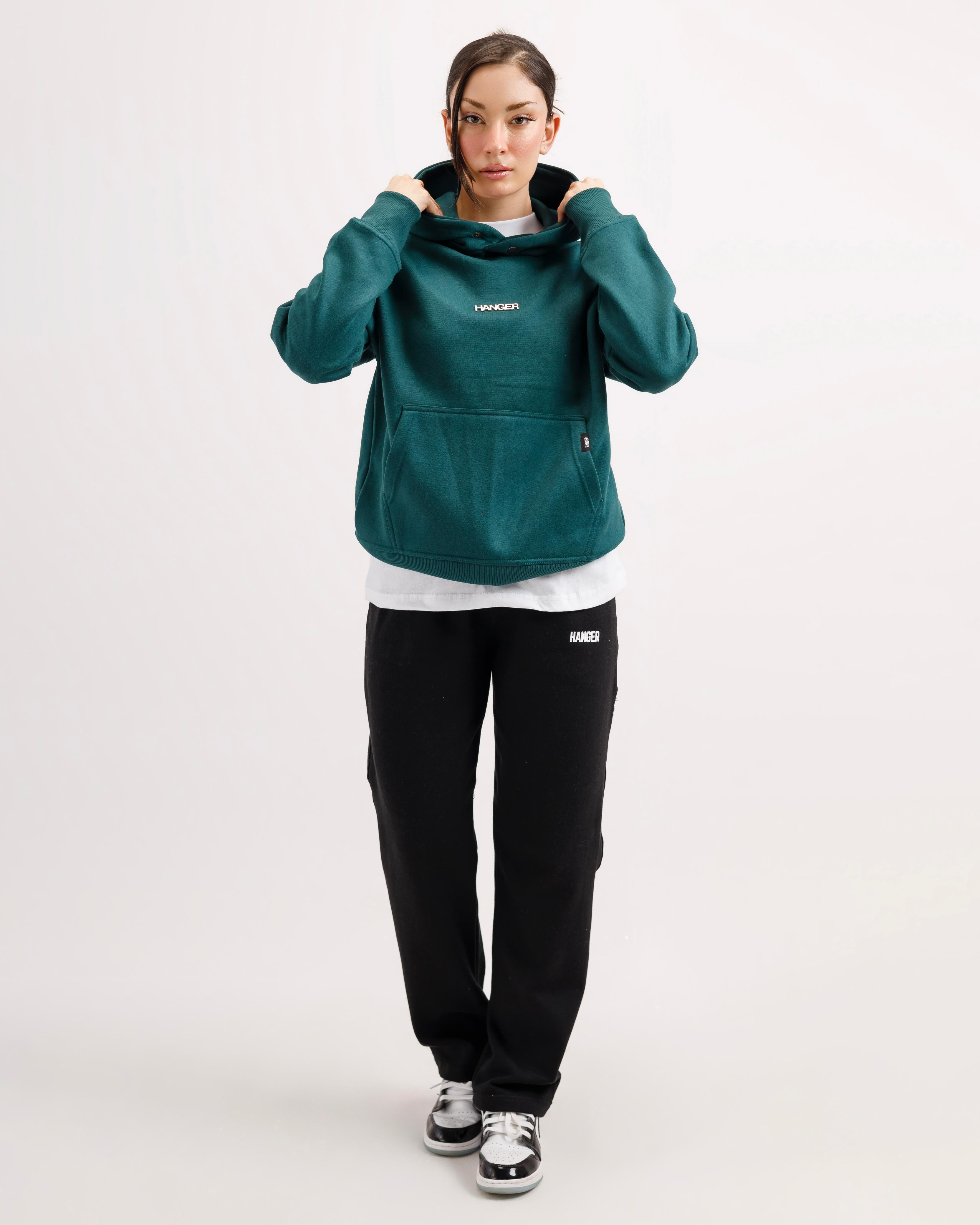 Racing Green Essential Hoodie