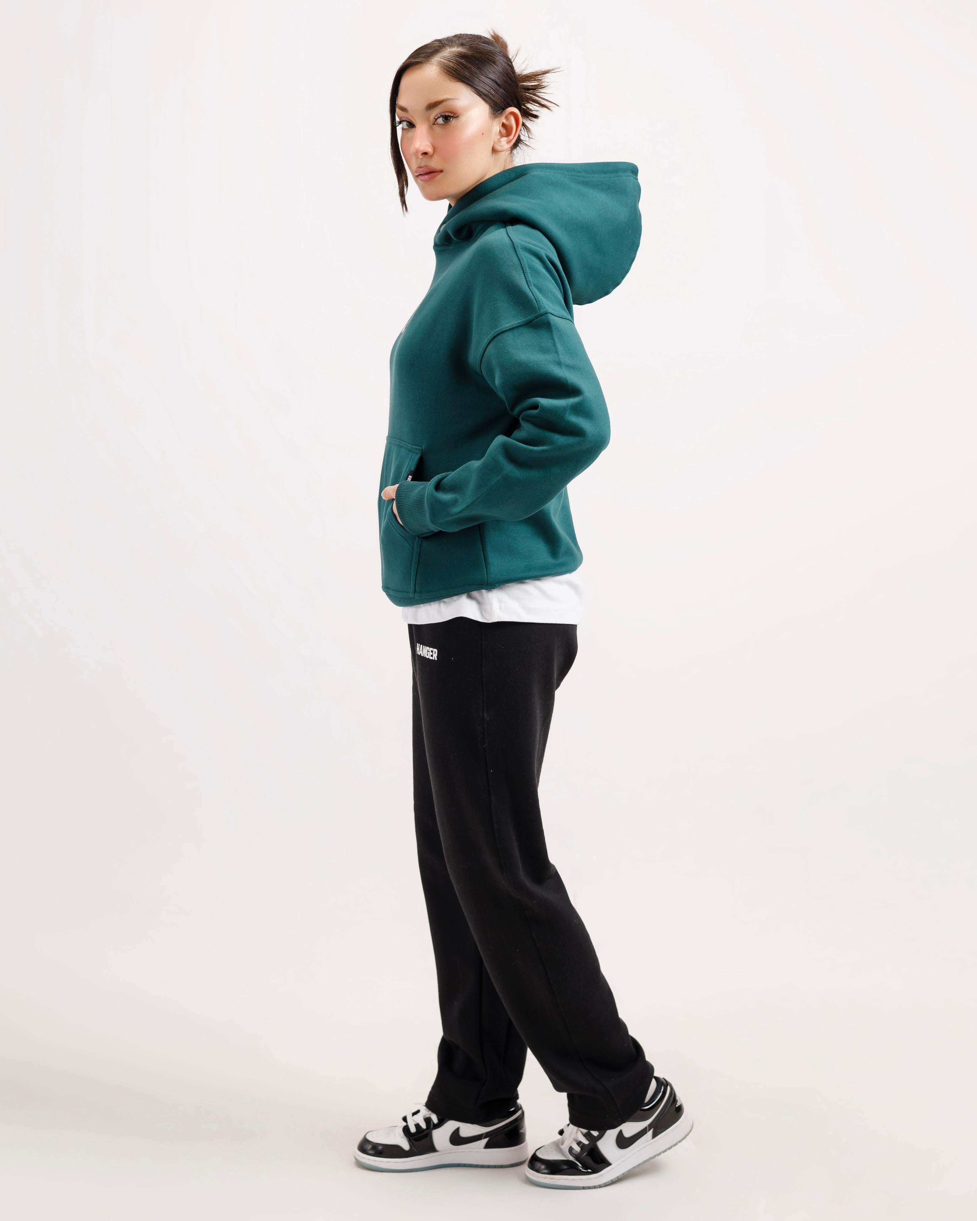 Racing Green Essential Hoodie