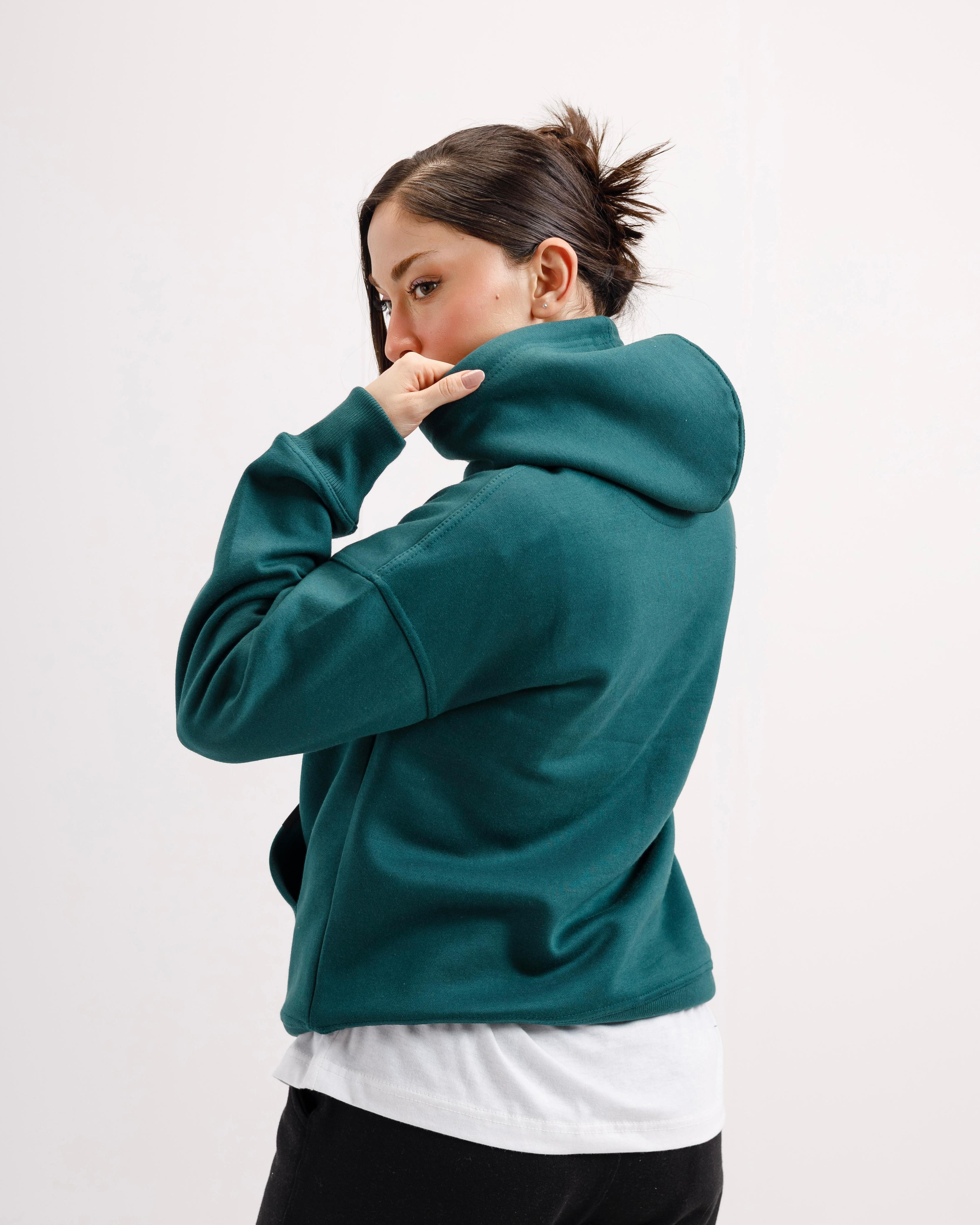 Racing Green Essential Hoodie