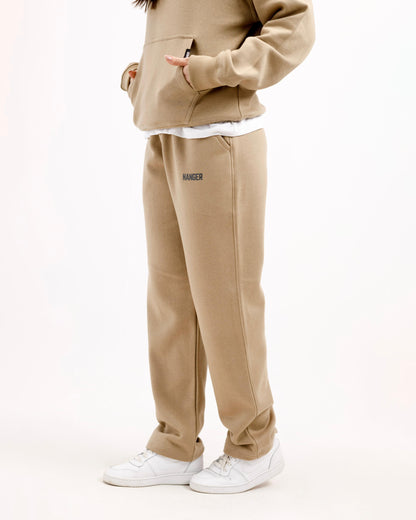 Sand Beige Essential Trousers