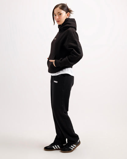 Black Essential Hoodie