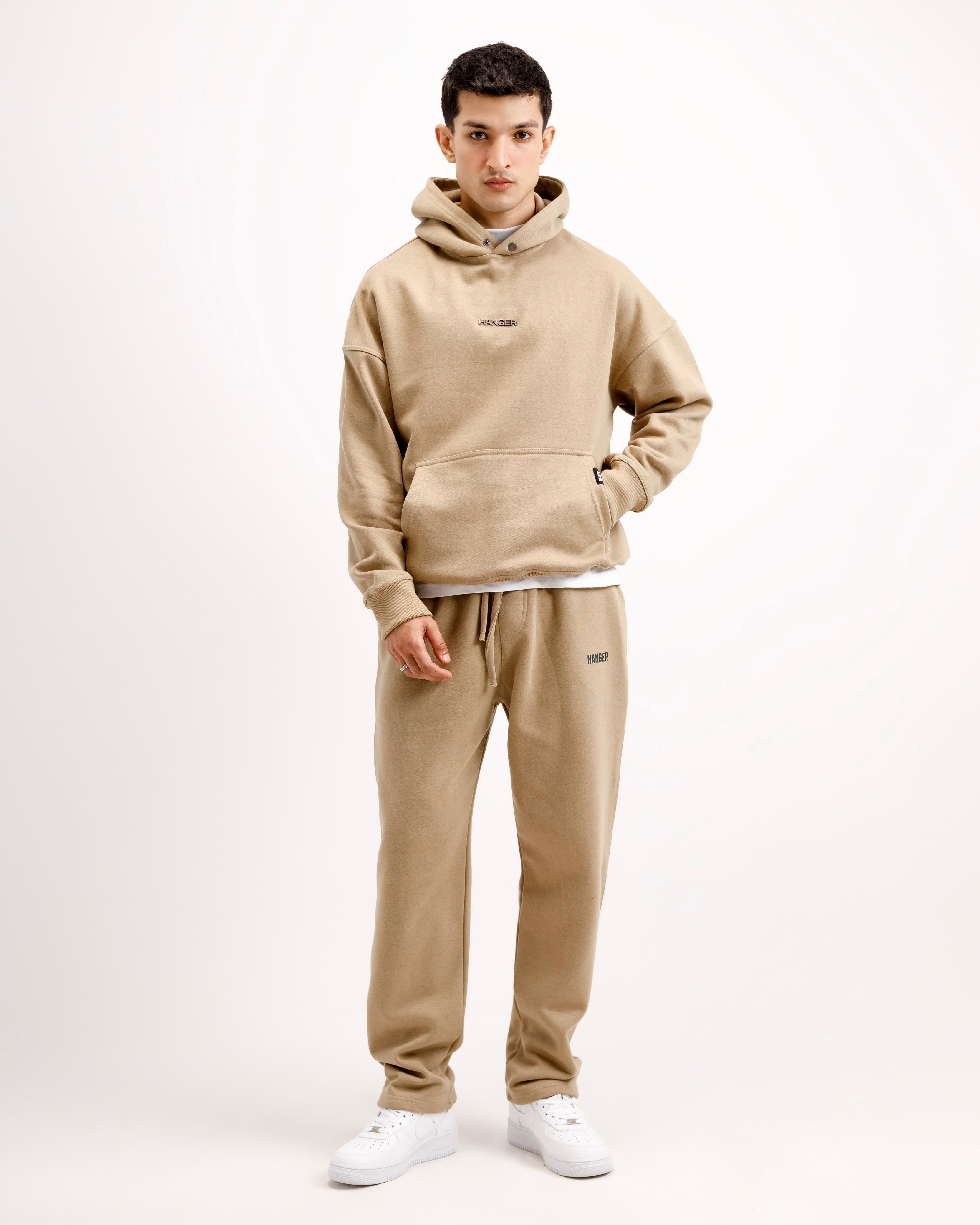 Sand Beige Essential Hoodie