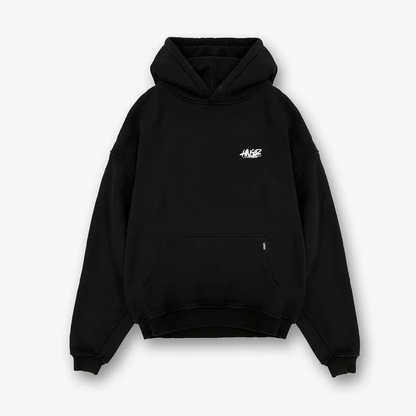 Black Signature Essential Hoodie