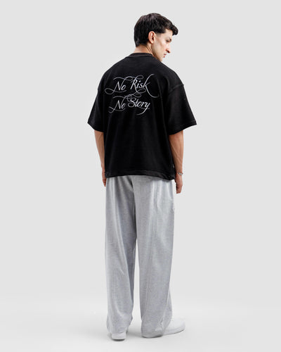 Reverse Detail No Risk No Story Tshirt