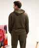 Olive Green Oversized Hoodie