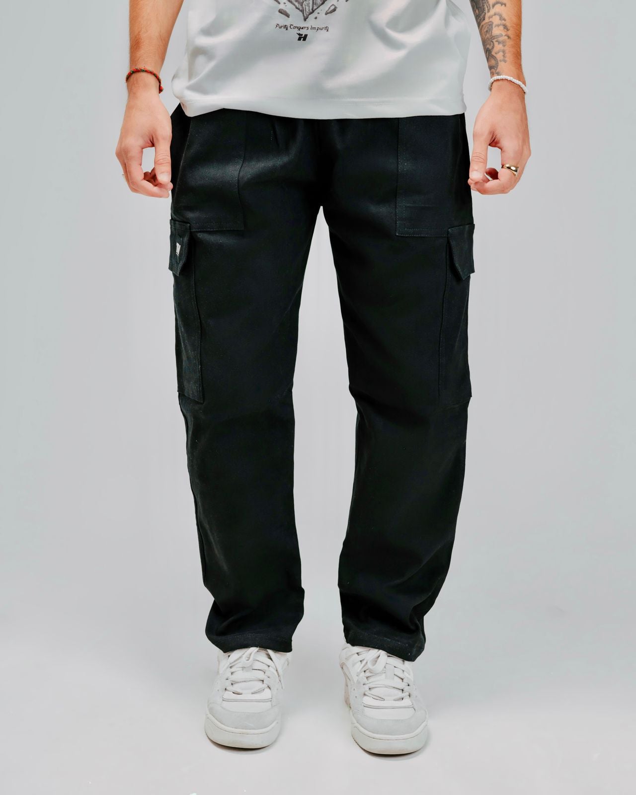 Black Cargo Pants