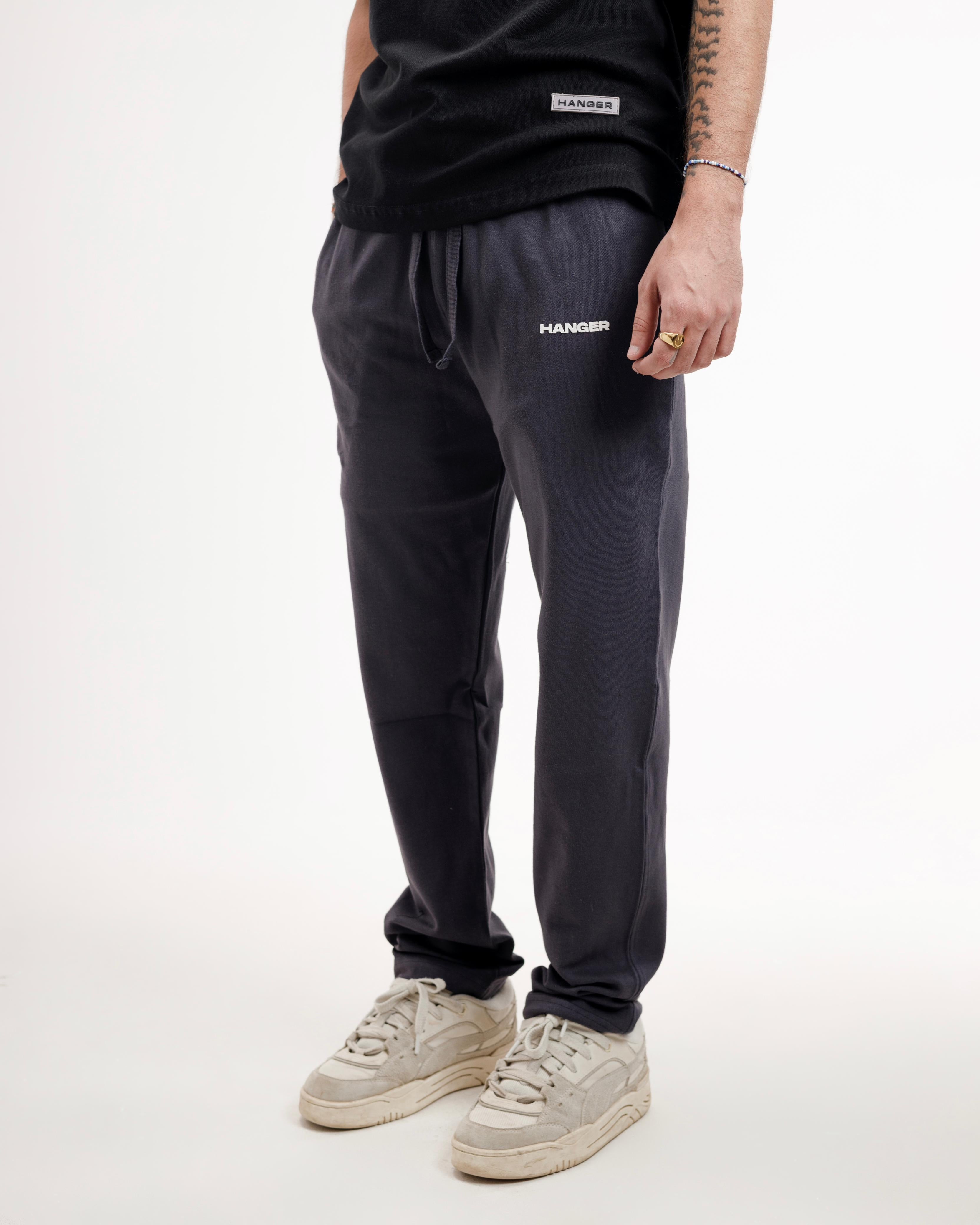 Dark Gray Essential Straight Trouser