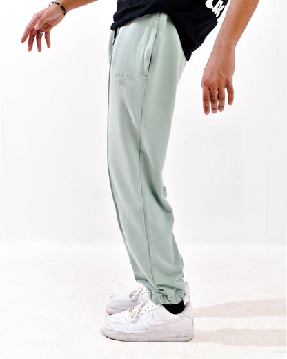 Mint Pleated Trousers