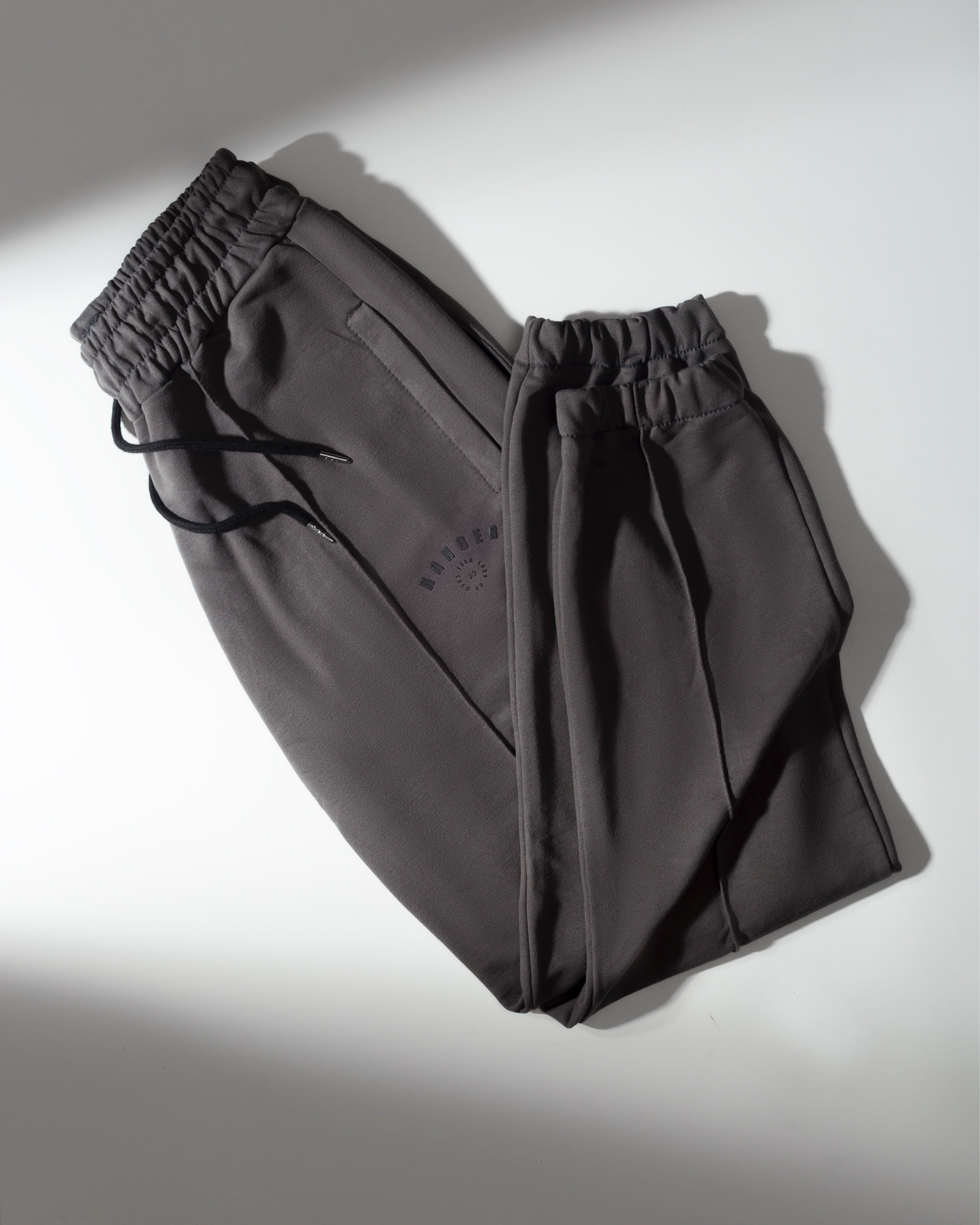 Space Gray Pleated Trousers