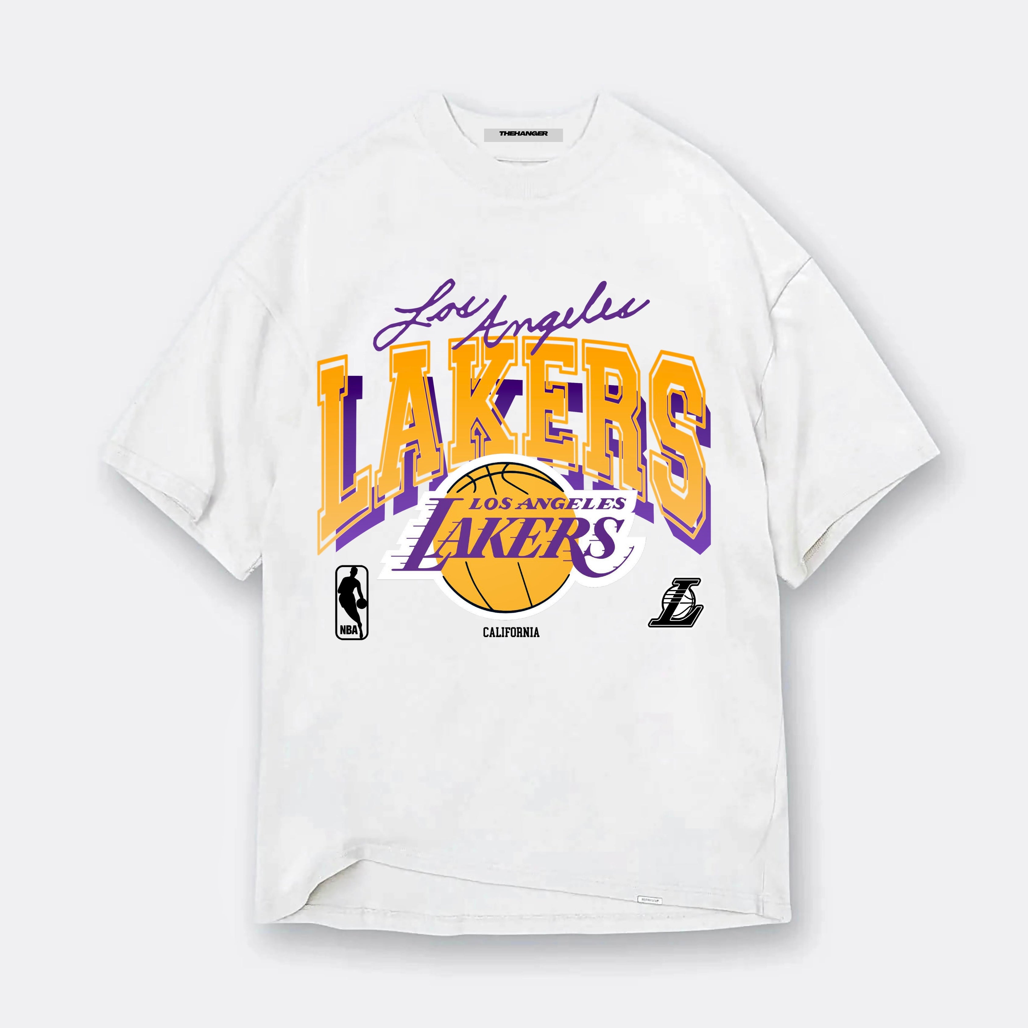 Relax Fit LA Lakers Basketball Tee