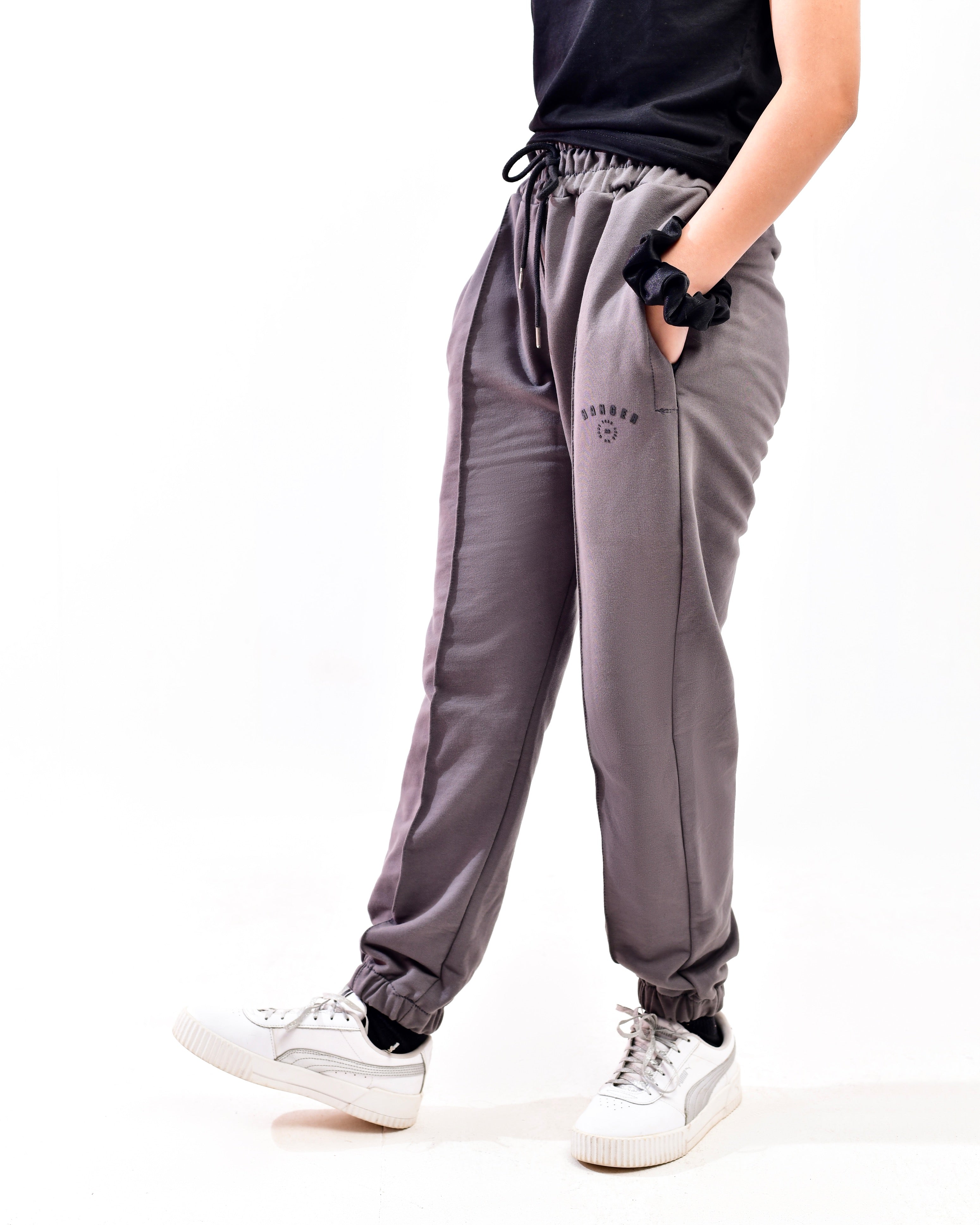 Space Gray Pleated Trousers