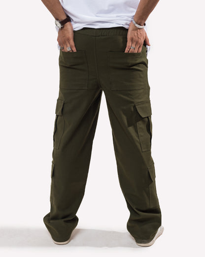 Olive Green Cargo Pants