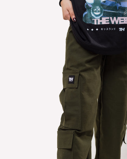 Olive Green Cargo Pants