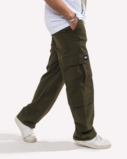 Olive Green Cargo Pants