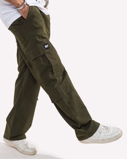 Olive Green Cargo Pants